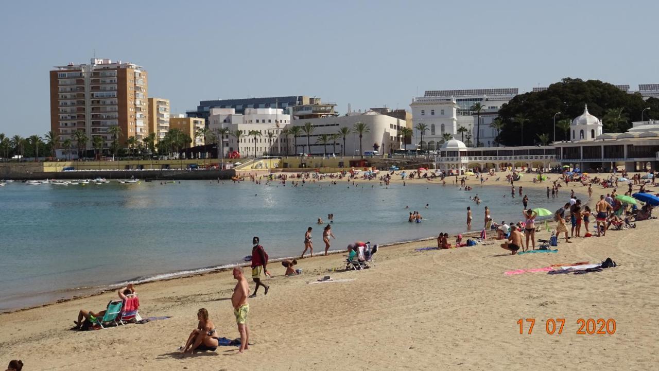 Apartamento Fenicia Con Aparcamiento Incluido Vistas Al Mar Cádiz Exteriör bild