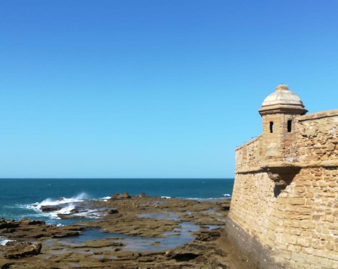 Apartamento Fenicia Con Aparcamiento Incluido Vistas Al Mar Cádiz Exteriör bild